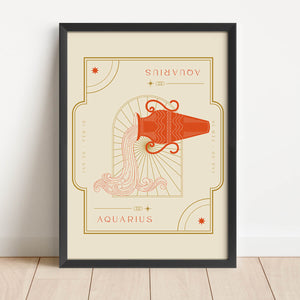 Vintage Zodiac- Aquarius thumbnail-image-1
