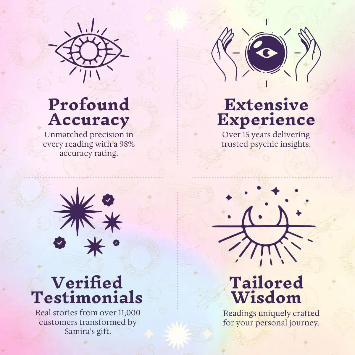 Full Psychic Reading by Samira - 1 Year Supply (Save 67%) thumbnail-image-3